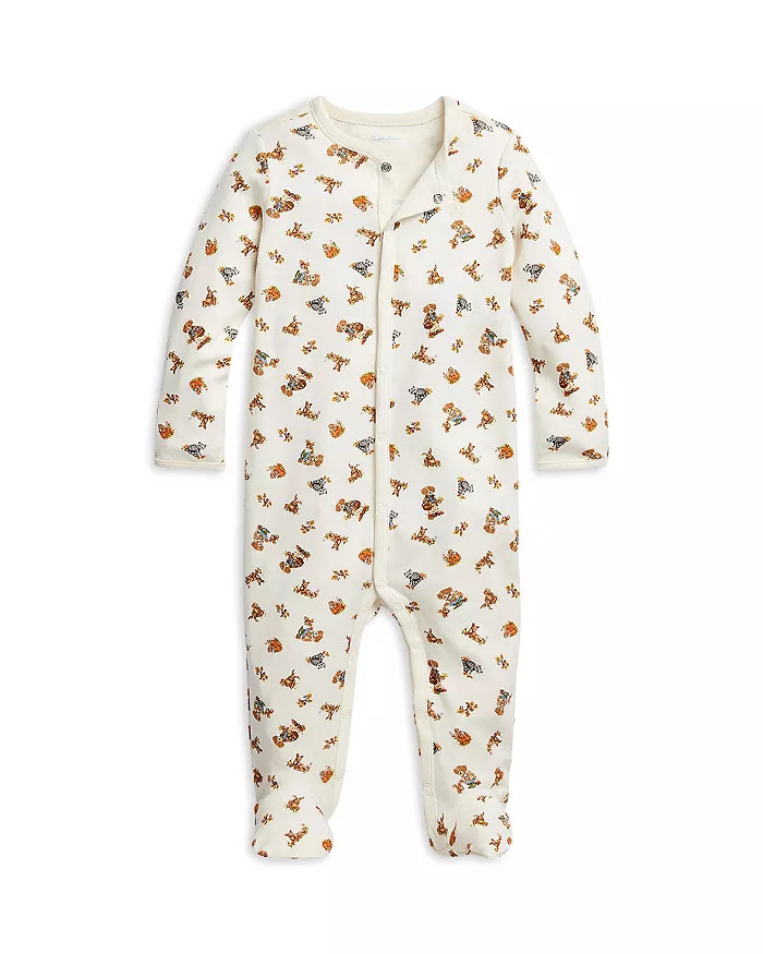 Ralph Lauren Boys' Polo Bear Cotton Footie | Bloomingdale's (US)