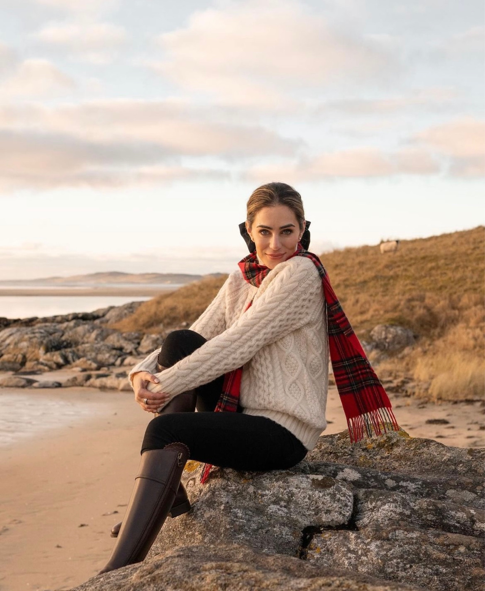 Winter Style, Winter Fashion, Outfit Inspiration, Skinny Jeans, Ralph Lauren Jumper, Tartan Scarf 

#LTKSeasonal #LTKstyletip #LTKeurope