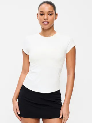 StudioSmooth Short-Sleeve Base Layer Top | Old Navy (US)