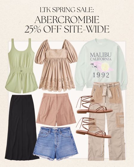 Abercrombie Spring Sale: 25% off sitewide!!! Code AFLTK for the discount!!

Abercrombie, spring fashion, A&F, spring items, sale alert, LTK spring sale 

#LTKsalealert