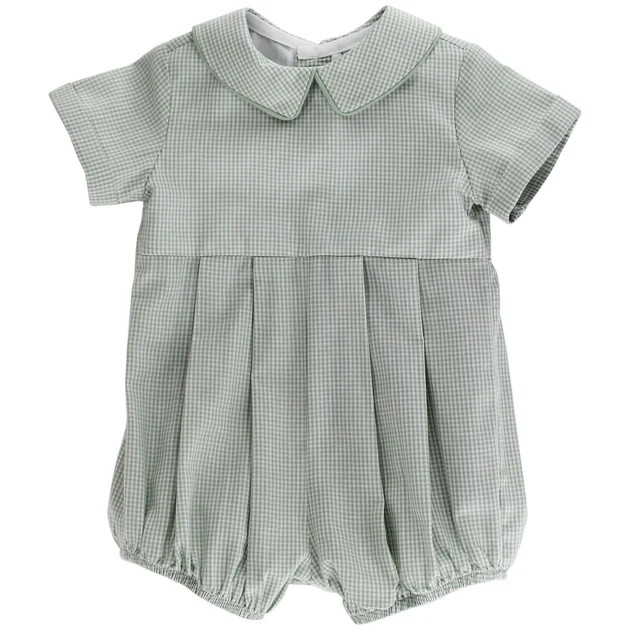 Celery Check - Dressy Bubble Short | The Bailey Boys, inc