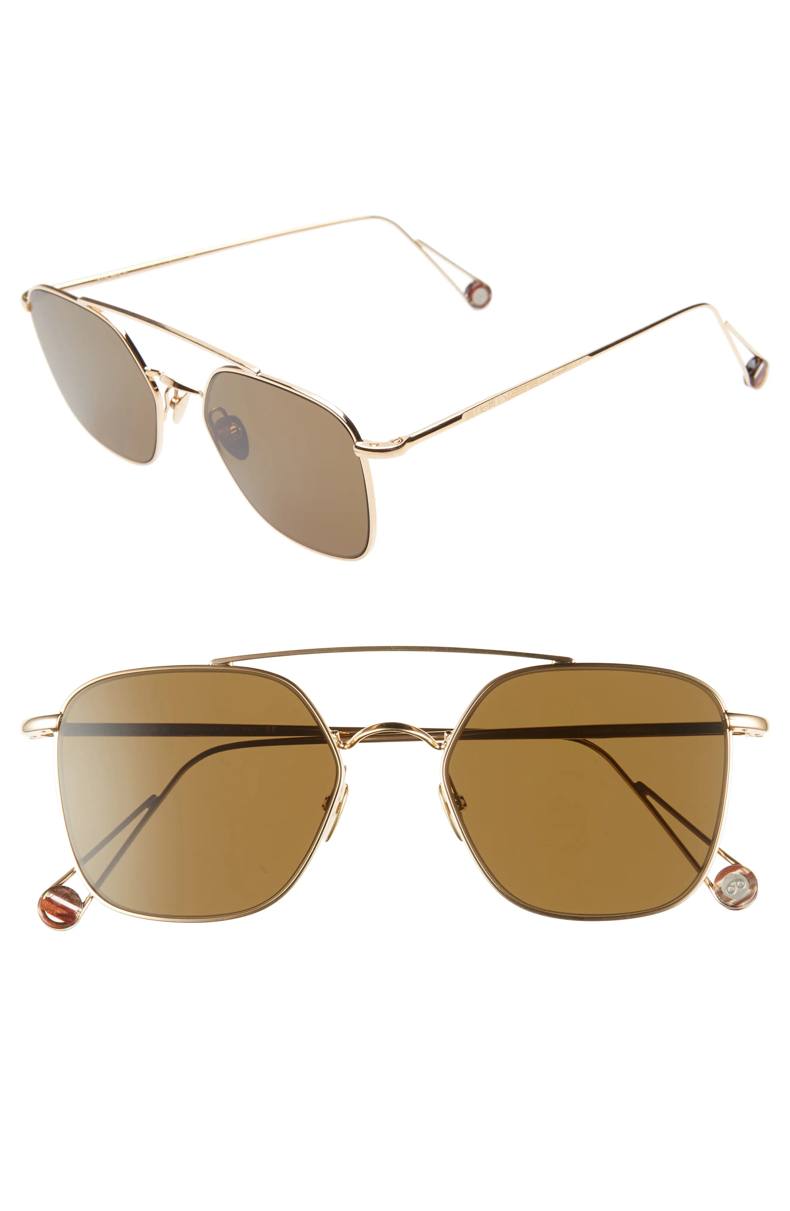 AHLEM Concorde 54mm Aviator Sunglasses | Nordstrom