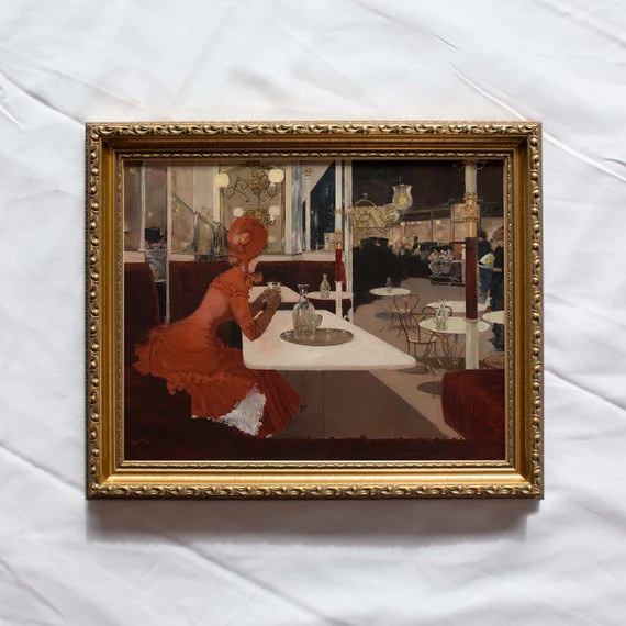 Vintage Art Prints Framed Antique Replica Painting Antique | Etsy | Etsy (US)