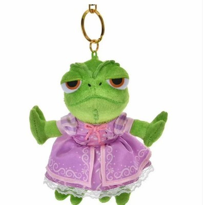 Disney Store WISHING YOU A LOVELY DAY Pascal Plush Keychain Rapunzel dress Toy | eBay US