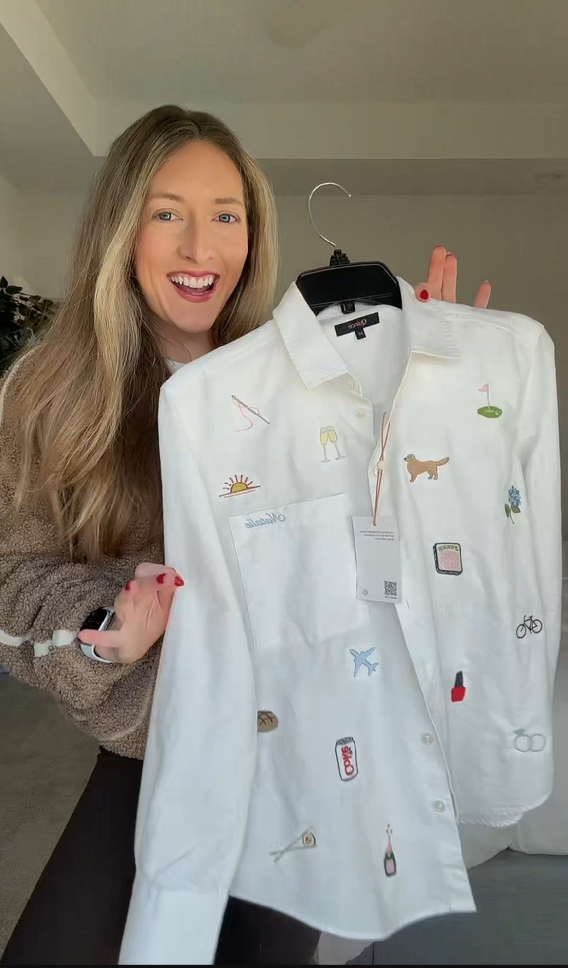 The best shirt for embroidery projects! Thicker, quality 100% cotton. Can’t get enough of these button downs - cute on their own took a great fit. TTS  

#LTKHome #LTKSeasonal #LTKootd