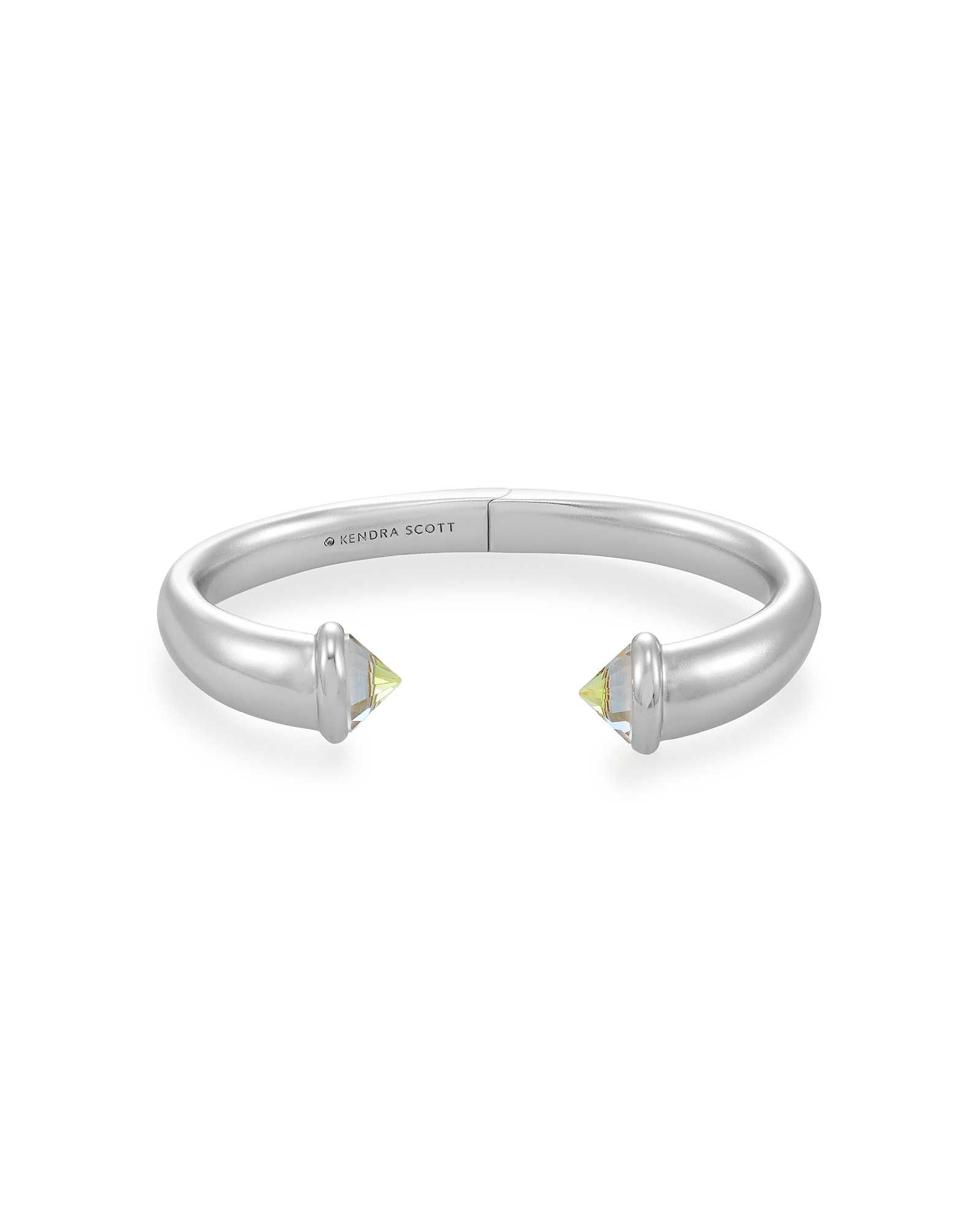 Jolie Silver Cuff Bracelet in Dichroic Glass | Kendra Scott