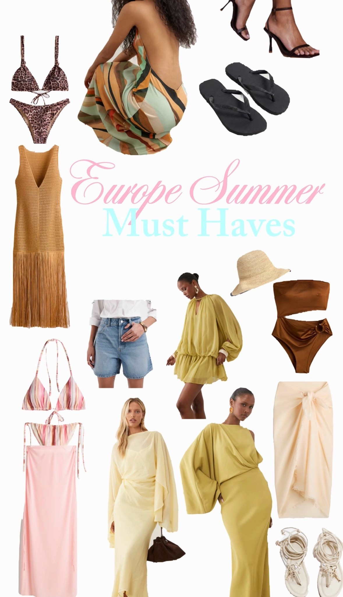 Europe Summer Must Haves ✨

#LTKFashionMonth #LTKeurope #LTKsummer