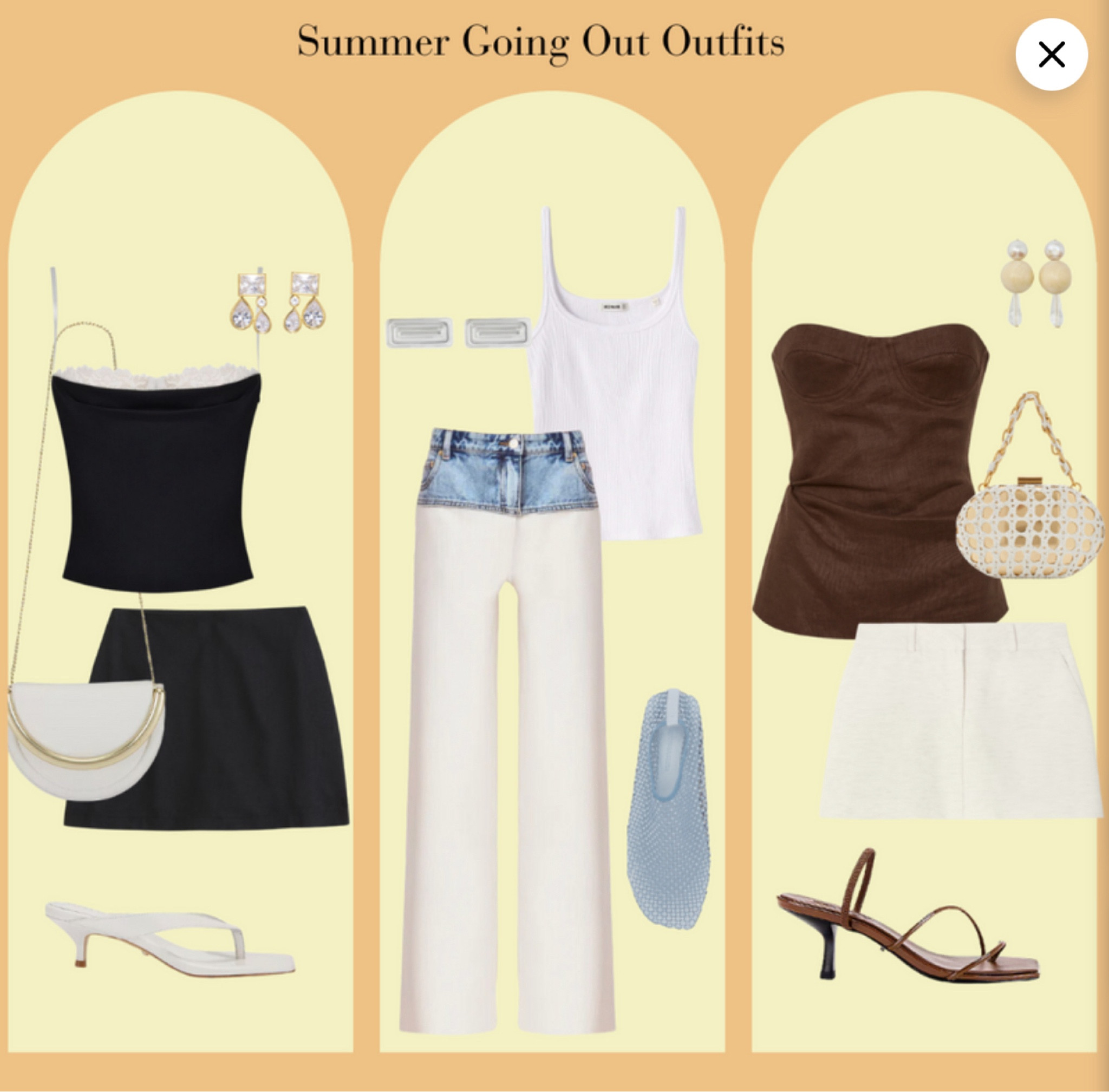 Summer going out outfit 

#LTKSaleAlert #LTKStyleTip #LTKSeasonal