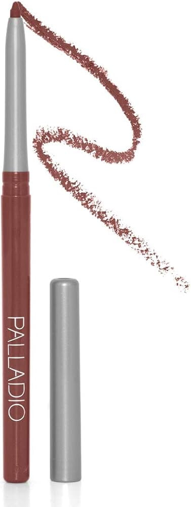 Palladio Retractable Waterproof Lip Liner High Pigmented and Creamy Color Slim Twist Up Smudge Pr... | Amazon (US)