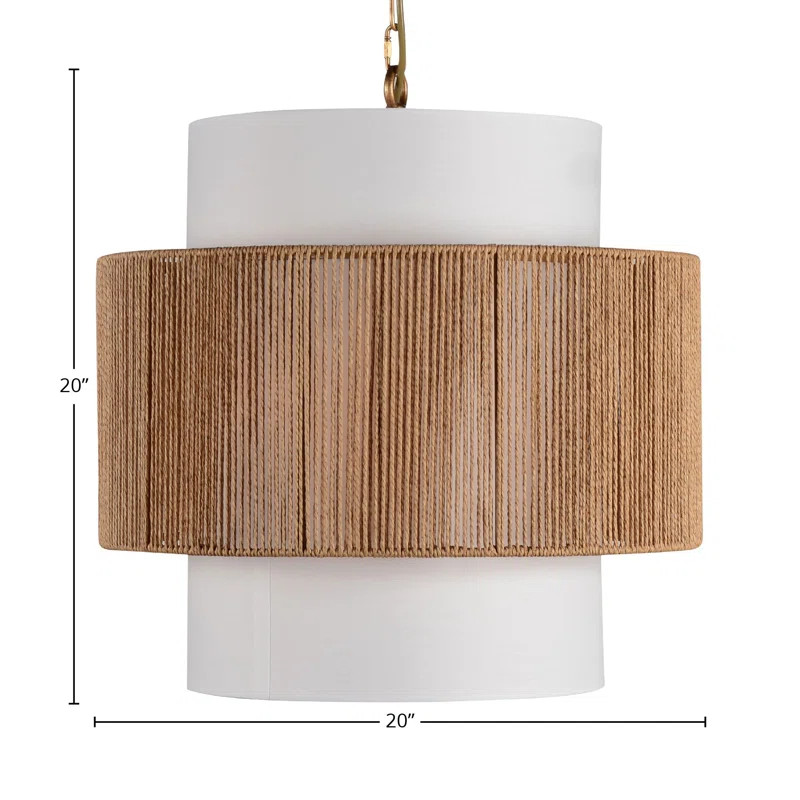 Hokku Designs Mccahill 3 - Light Drum Pendant | Wayfair | Wayfair North America