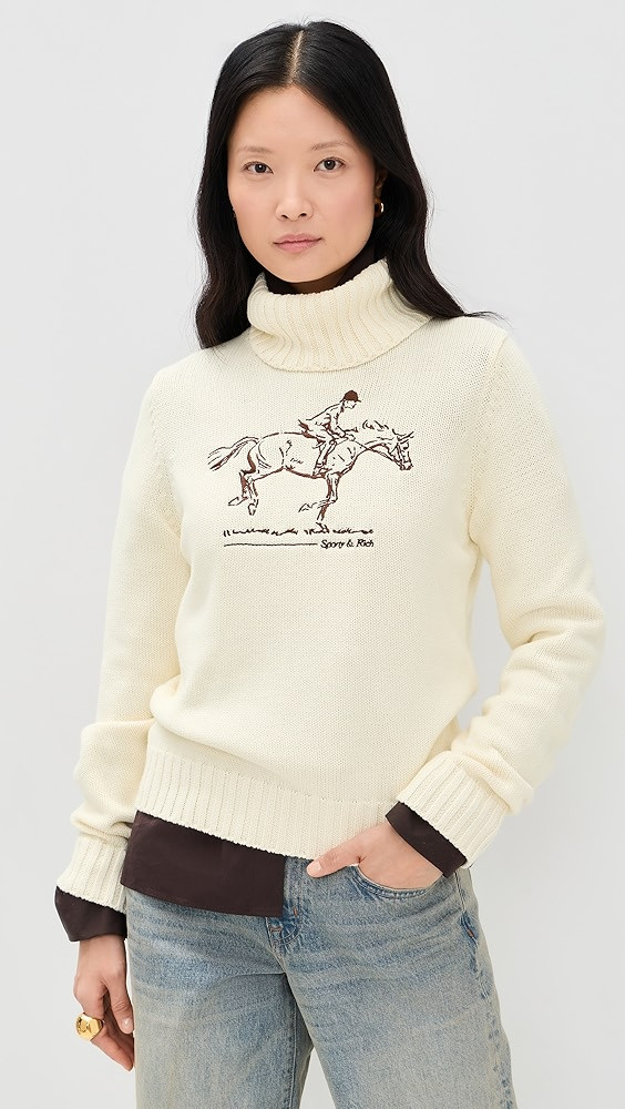 Horse Knitted Turtleneck | Shopbop