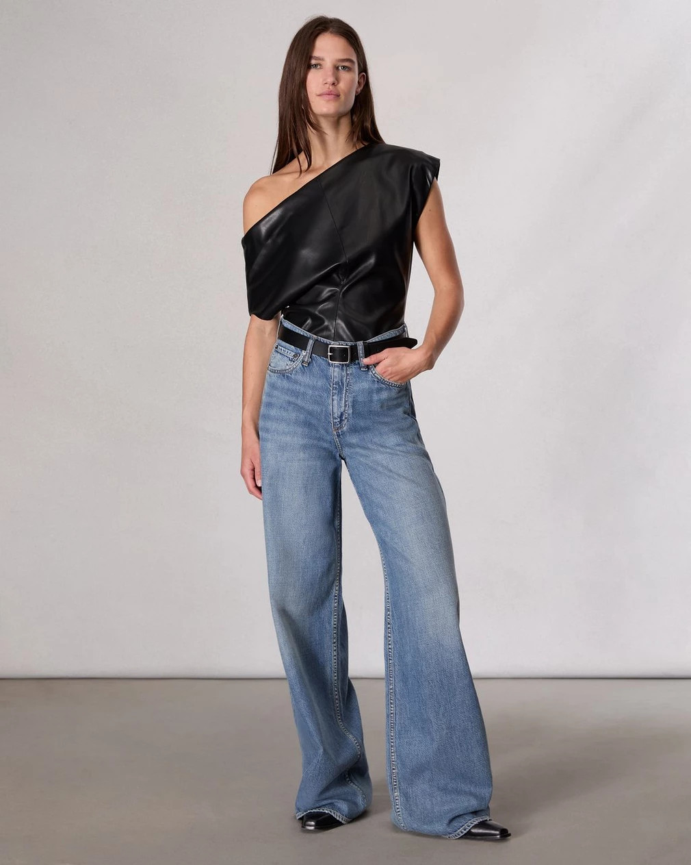 Featherweight Sofie Wide-Leg Jean | rag & bone