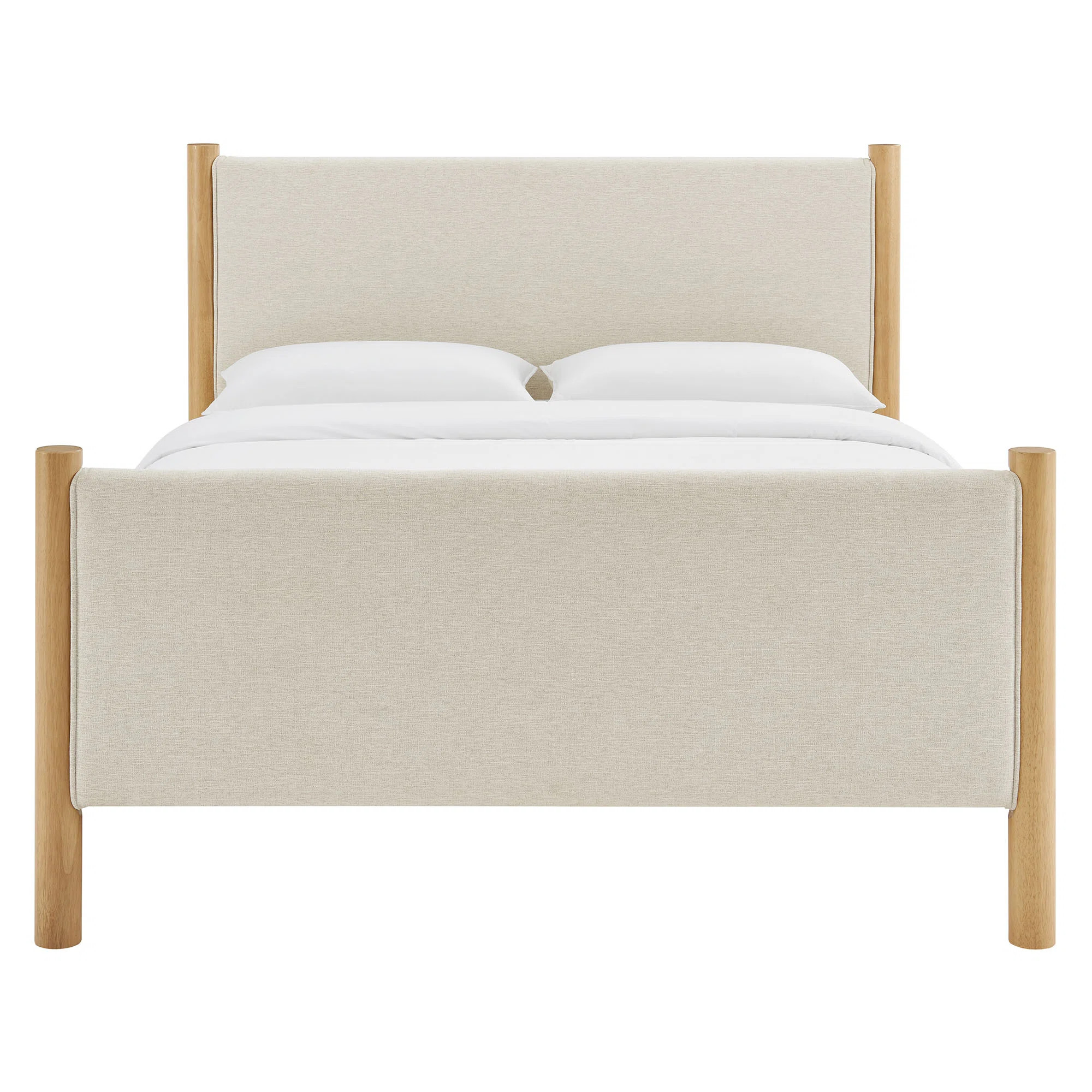 Maven Boucle Upholstered Platform Bed | Wayfair North America