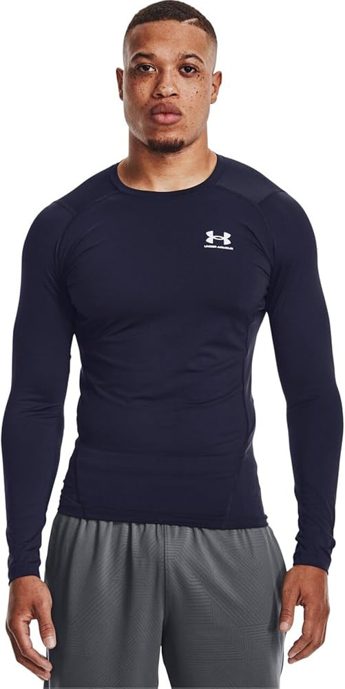 Under Armour Men's HeatGear Compression Long-Sleeve T-Shirt | Amazon (US)