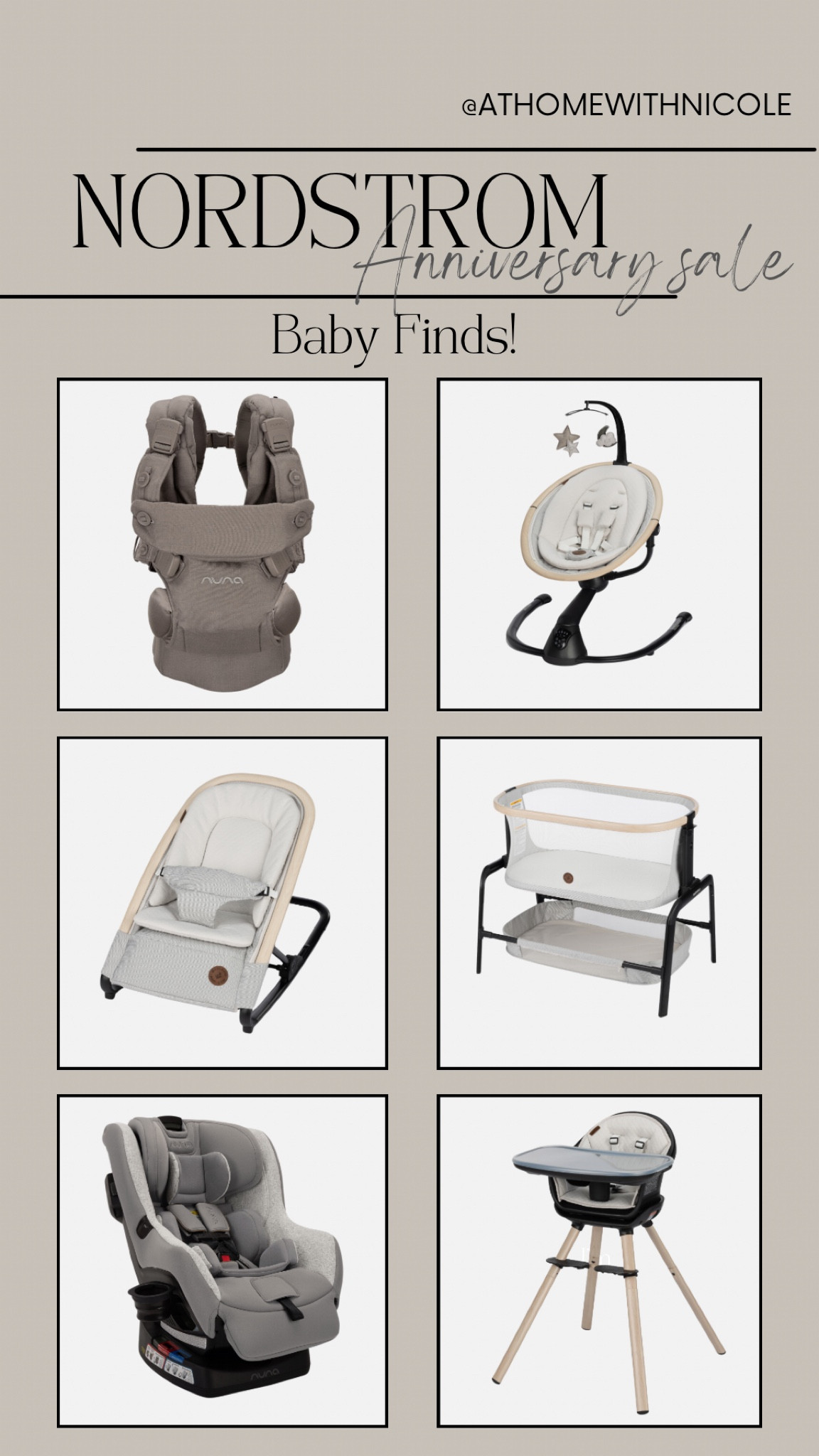 Some great baby finds at this years NSale!

NSale, baby picks, baby much haves, NSale baby picks, NSale baby, nuna rava, nuna, maxi cosi, high chairs, baby swing, baby bouncer, baby stroller, uppababy

#LTKxNSale #LTKSaleAlert #LTKBaby