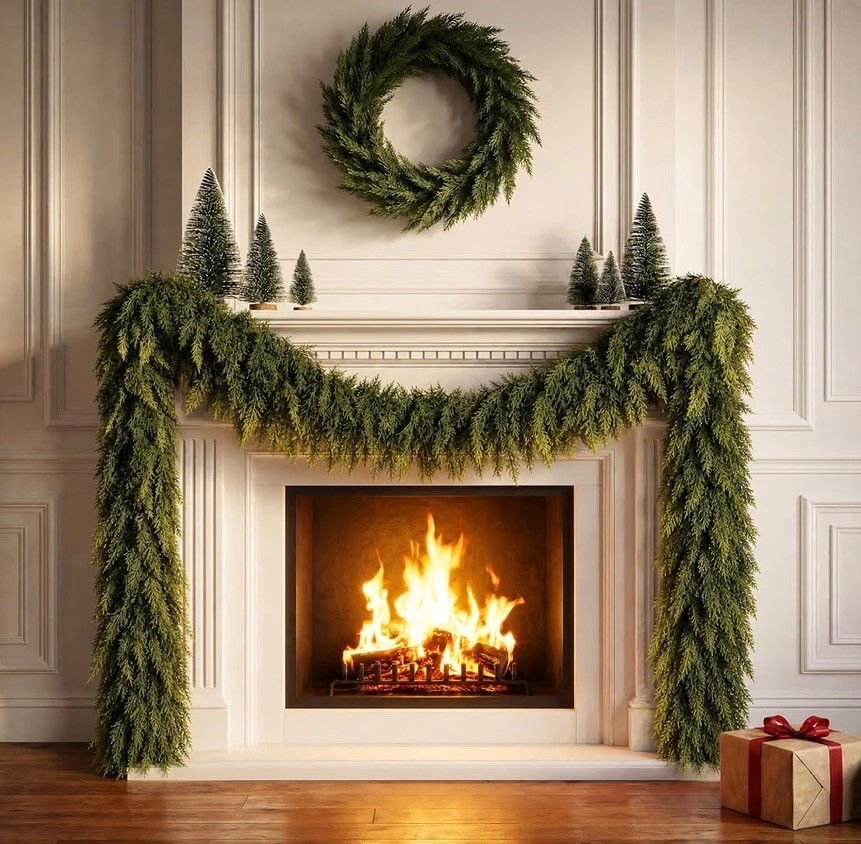 Beautiful realistic garland! Major sale

#LTKSeasonal #LTKHome #LTKSaleAlert