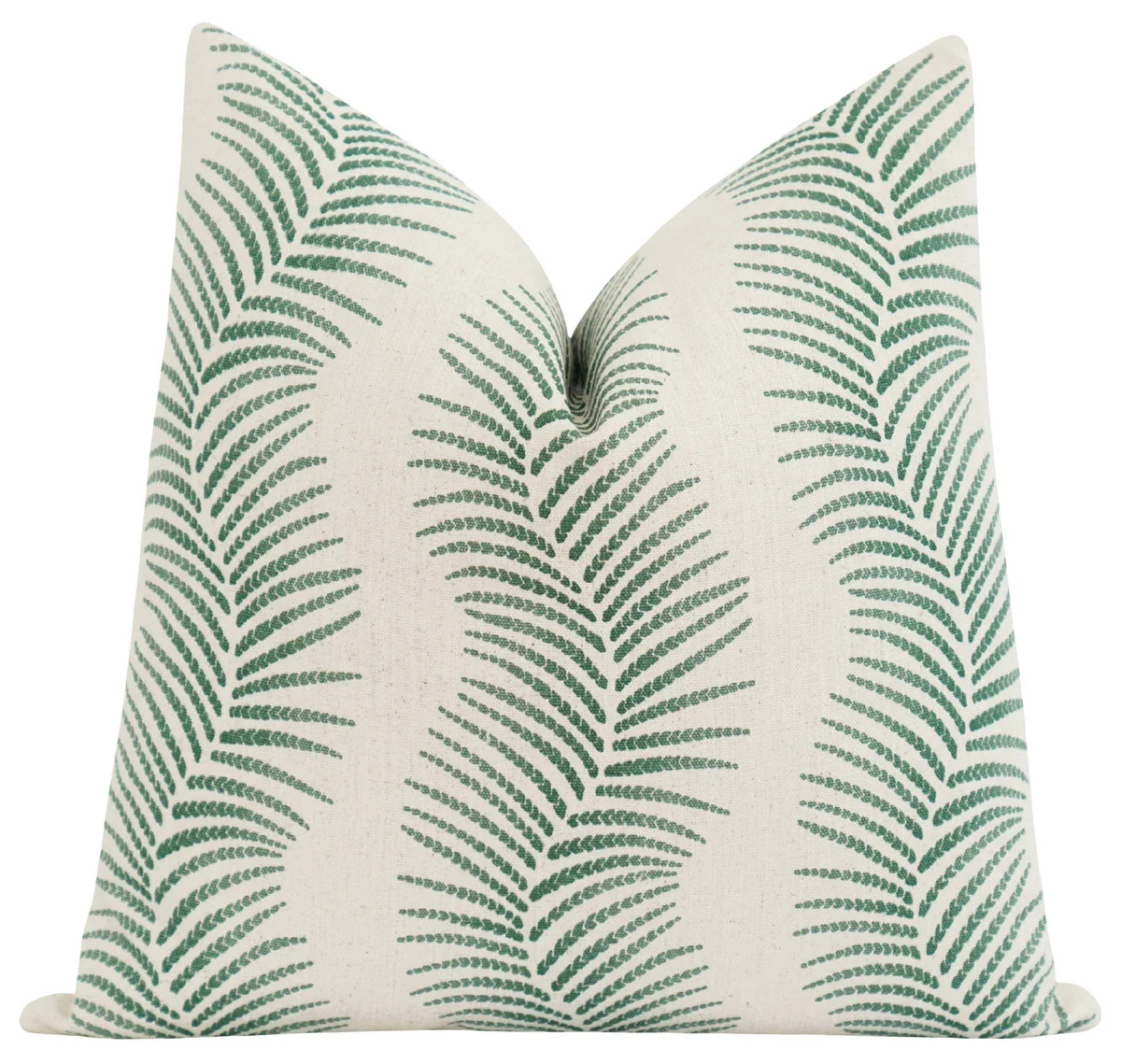 Kegler Evergreen Fern Throw Pillow | Land of Pillows