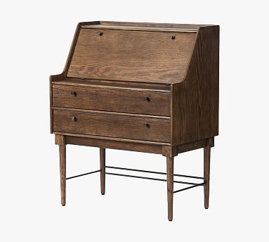 Fallon 34" Secretary Desk with Drawers | Pottery Barn (US)