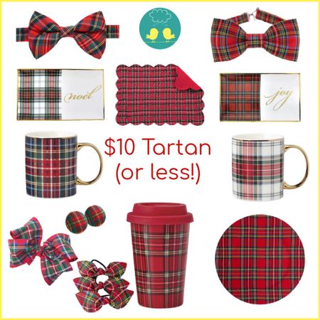 Who loves tartan?! 
I love all things tartan and holiday plaid at Christmas time. From accessories to perfect gifts, here are $10 or less tartan Christmas plaid finds! 


#tartan #christmasplaid #hostessgift #plaidbows #plaidbowtie #tartanbowtie #plaidplacemats #tartanplacemats #tartangifts #plaidaccessories

#LTKHoliday #LTKhome #LTKHolidaySale