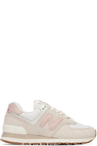 Taupe 574 Sneakers | SSENSE