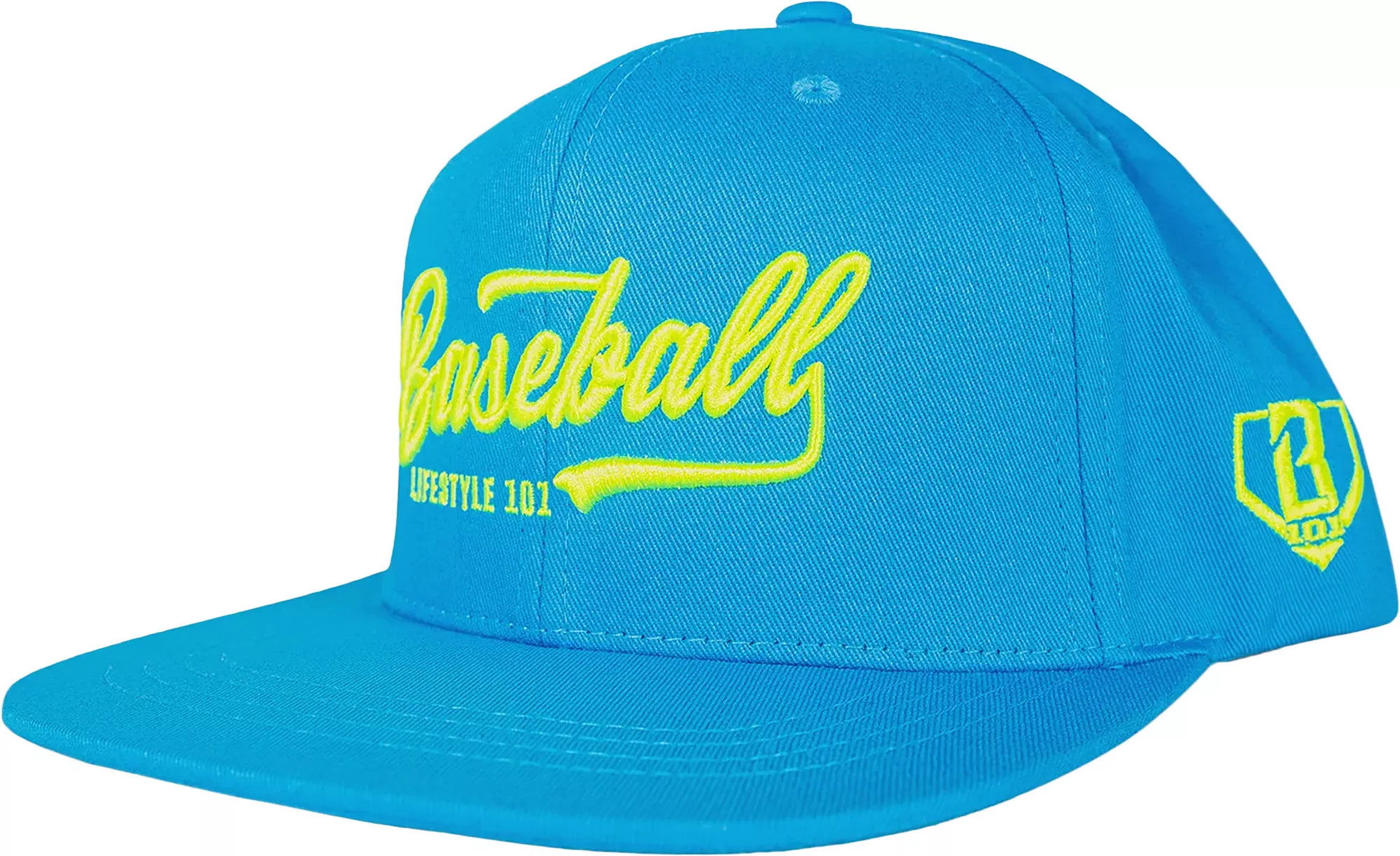 Baseball Lifestyle 101 Youth Established Baseball Hat, Blueberry/Lemonade | DICK'S Sporting Goods
