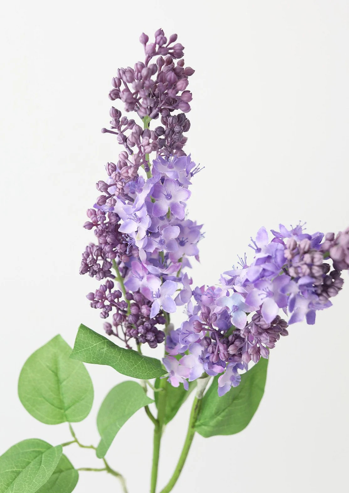 Purple Artificial Lilac Flower Branch - 34.5" | Afloral