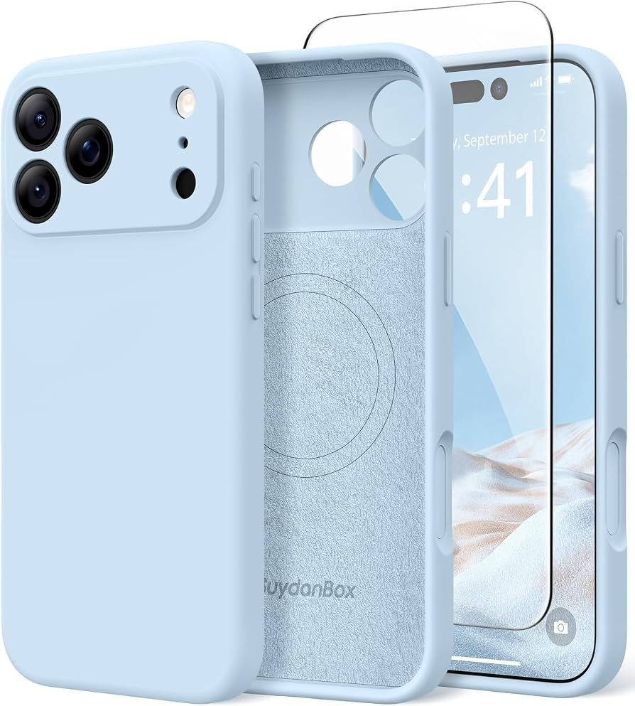 Magnetic for iPhone 17 Pro Case, Compatible with MagSafe, [Full Camera Protection][Screen Protect... | Amazon (US)
