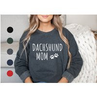 Dachshund Mom Sweatshirt | Gifts Sausage Dog Sweater Wiener Mama Shirt | Etsy (US)
