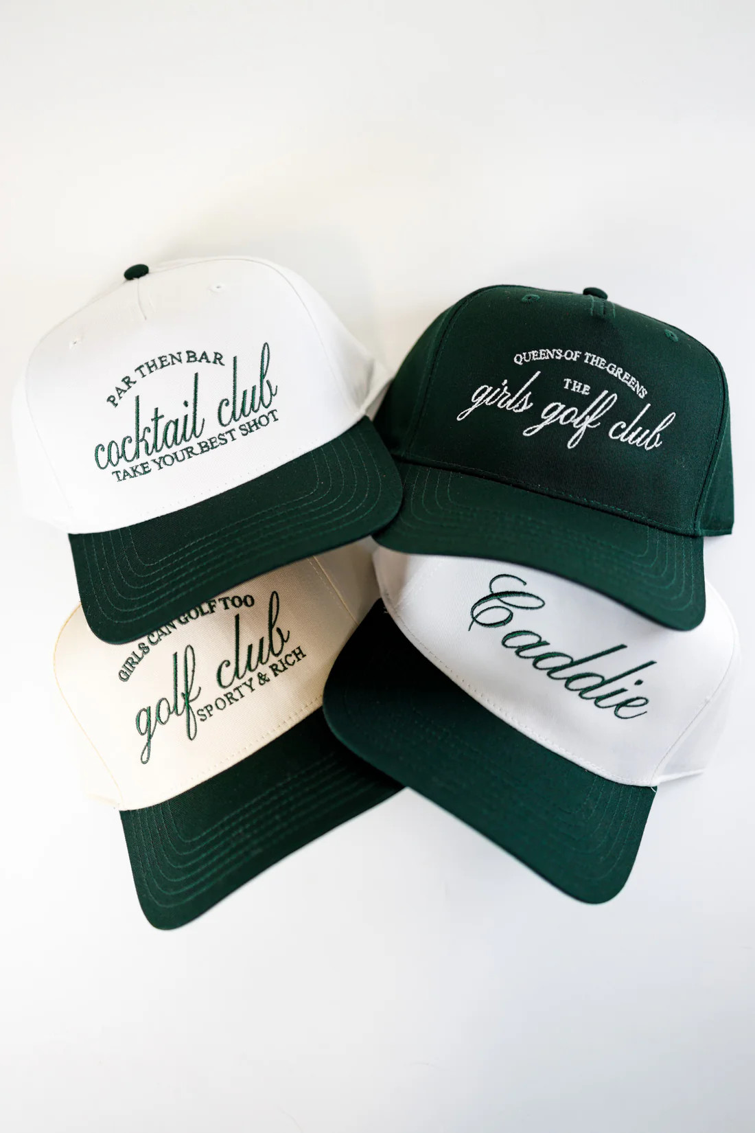 Golf Themed Trucker Hats, VARIOUS | Jaxe + Grace Boutique