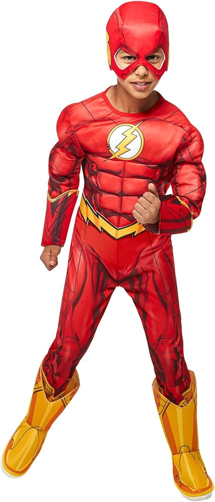 Rubie's Costume DC Superheroes Flash Deluxe Child Costume | Amazon (US)