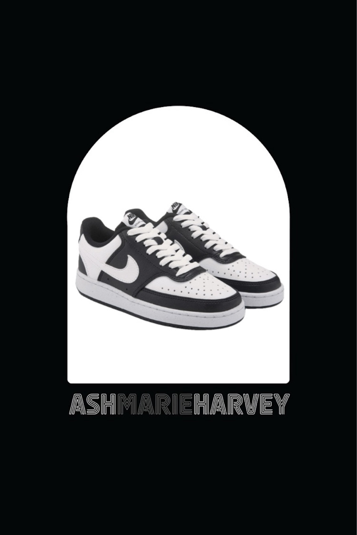 Loving these Nike court vision sneakers in black and white! 

#LTKFindsUnder100 #LTKShoeCrush #LTKStyleTip