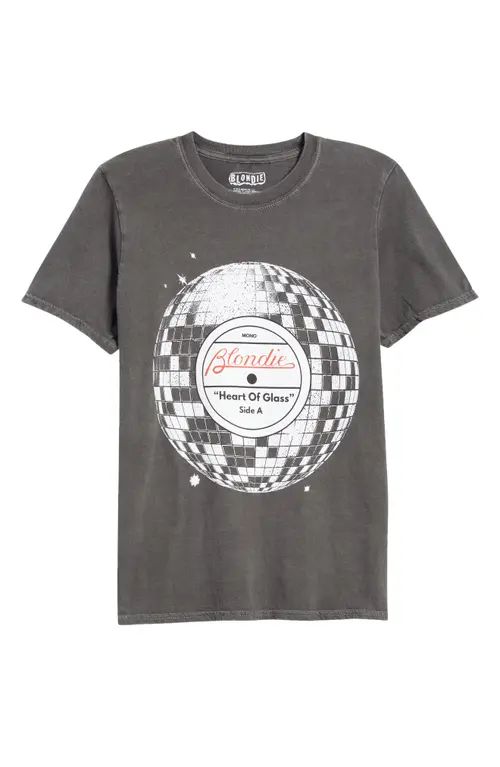 Philcos Blondie Disco Graphic T-Shirt in Grey at Nordstrom, Size Large | Nordstrom