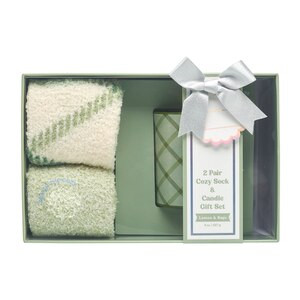 Joyward Sage Candle + Cozy Sock Gift Set, Lemon & Sage | CVS Health