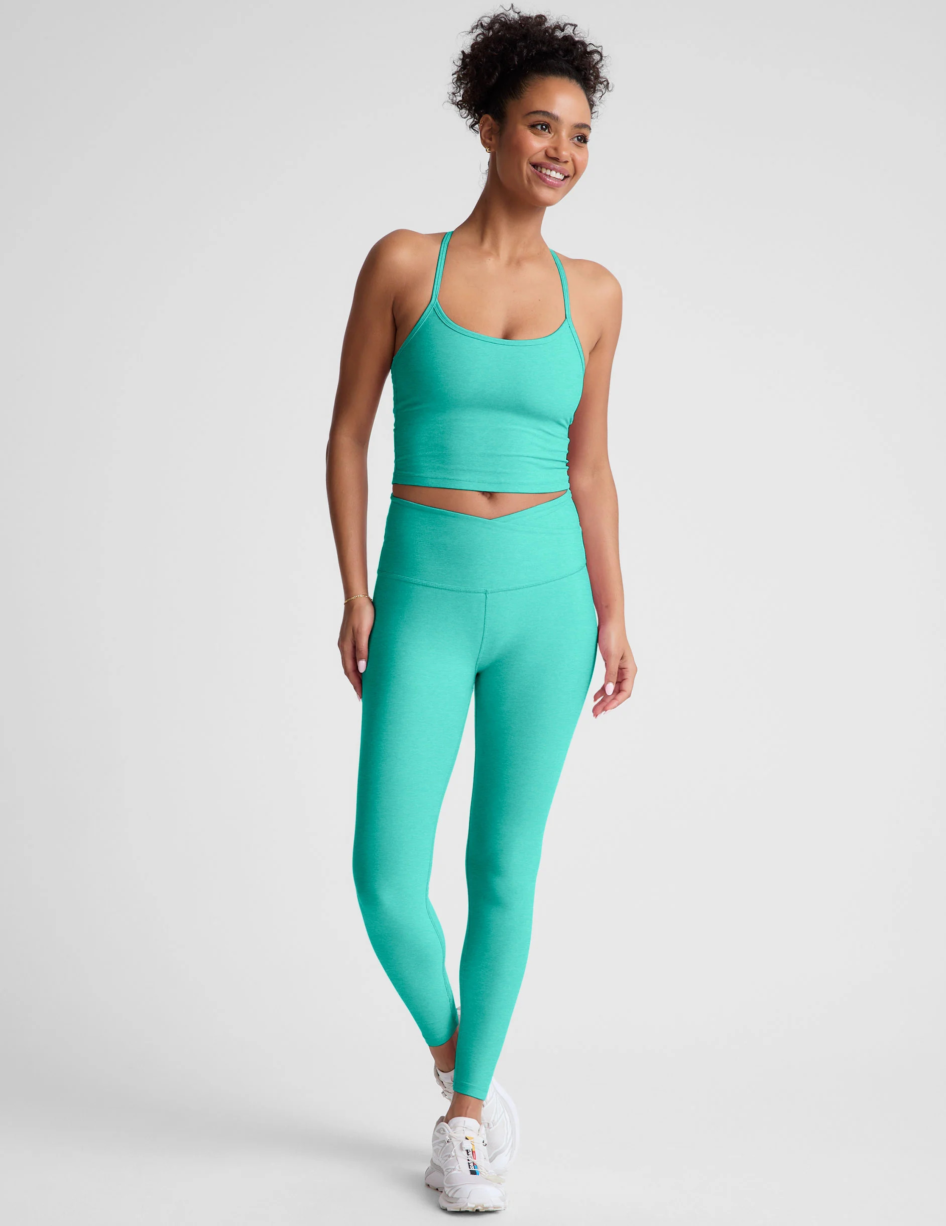 Spacedye At Your Leisure High Waisted Midi Legging | Beyond Yoga | Beyond Yoga