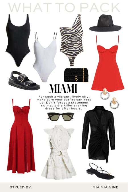 Miami summer outfits / summer travel outfits
Red summer dress
Swimsuits
Swimsuit coverups
Chunky sandals


#LTKStyleTip #LTKTravel #LTKSwim