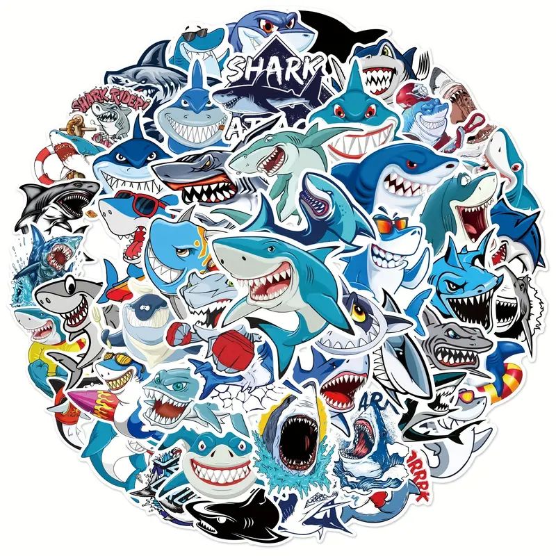 Shark Stickers Waterproof Vinyl Decals Perfect Snowboards - Temu | Temu Affiliate Program