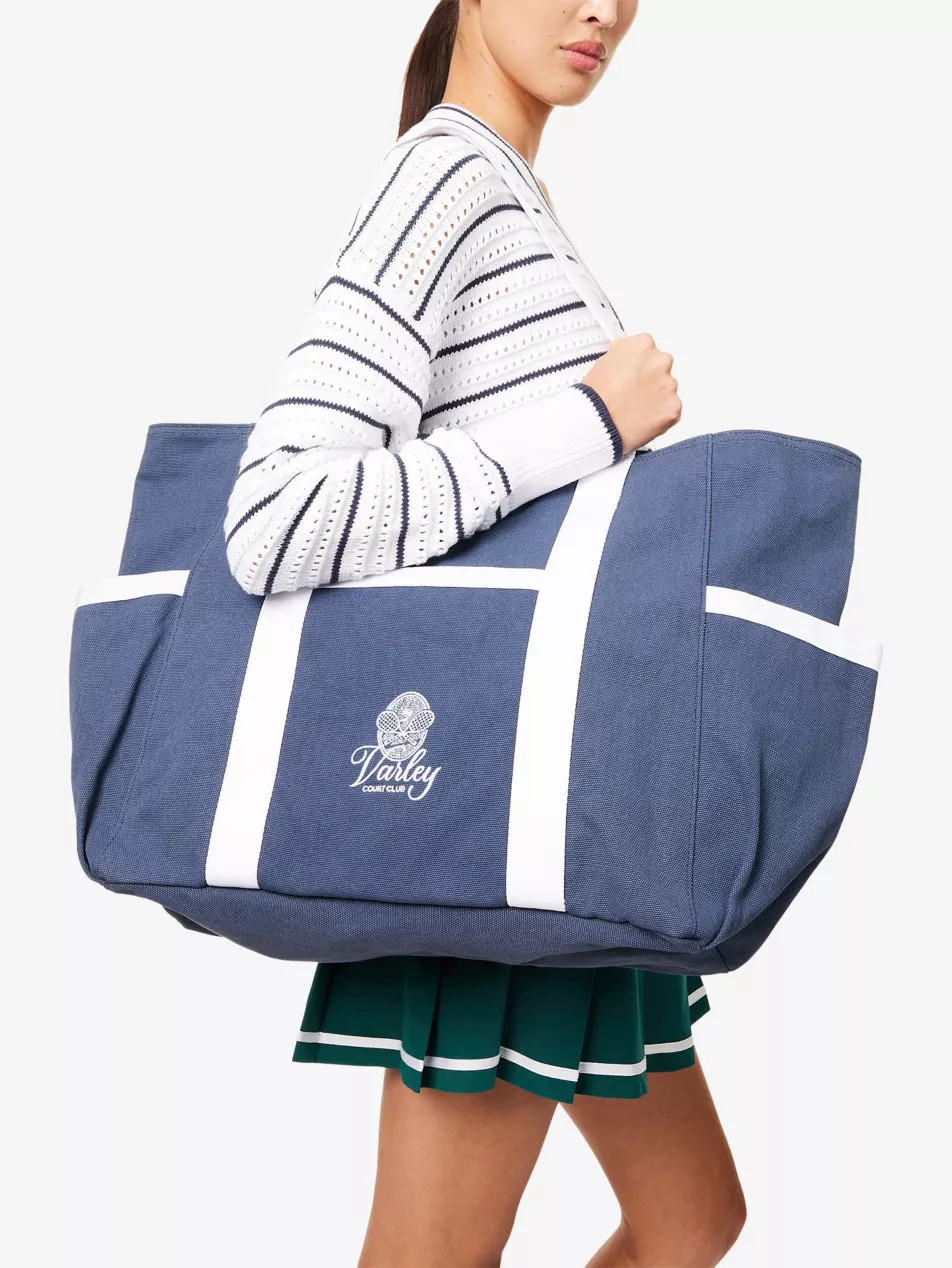 Fairhaven Large Club Cotton-Canvas Tote Bag | Selfridges