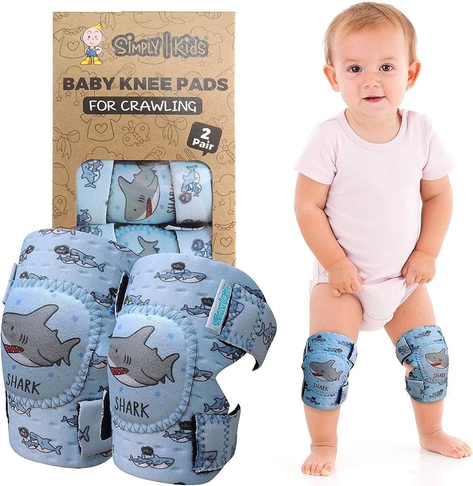 Simply Kids Baby Knee Pads for Crawling (2 Pairs) Rodilleras para Bebe, CPSIA Certified - Infant ... | Amazon (US)
