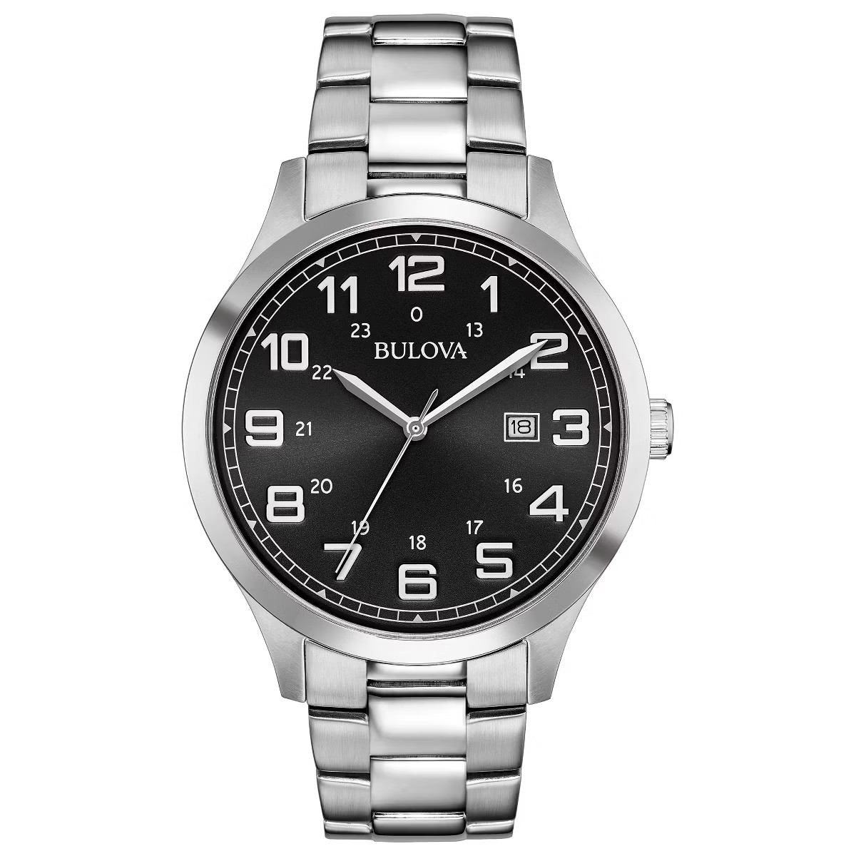 Bulova Men's Classic Easy Read 3-Hand Date Quartz Watch 41mm | Target