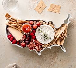 Lark Handmade Porcelain Country Platter | Pottery Barn (US)
