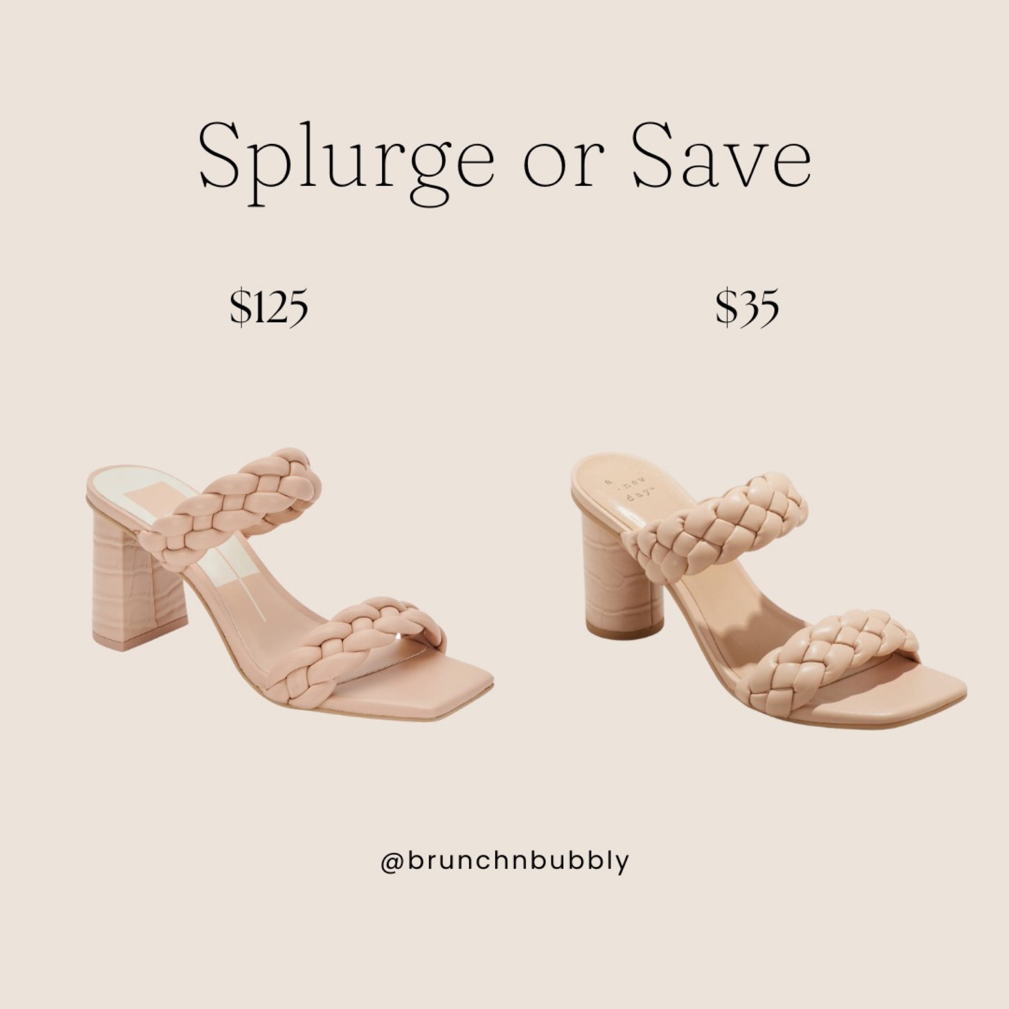 Splurge on these dolce vita heels at Nordstrom or save on a similar look from target! Both are super comfy and both I would size up a 1/2 size! Comes in more colors as well

#LTKsalealert #LTKFind #LTKunder50