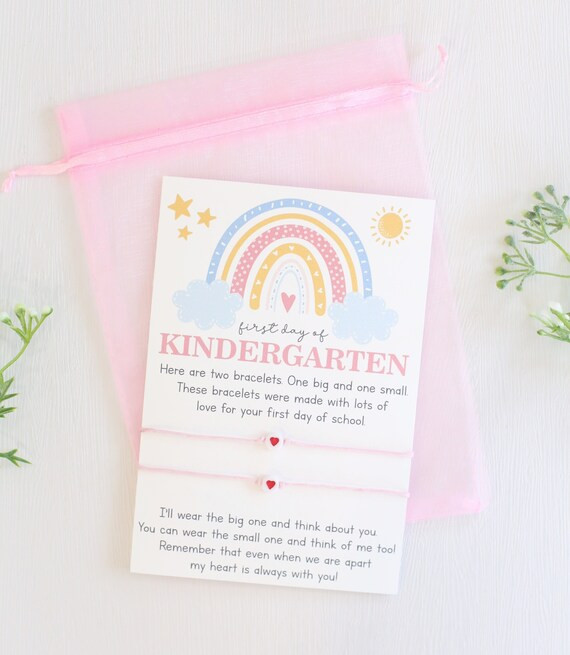 Mommy and Me Bracelets  First Day of School Bracelet  - Etsy | Etsy (US)