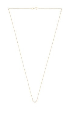 STONE AND STRAND Dainty Diamond Trio Necklace in 14k Yellow Gold & White Diamond from Revolve.com | Revolve Clothing (Global)