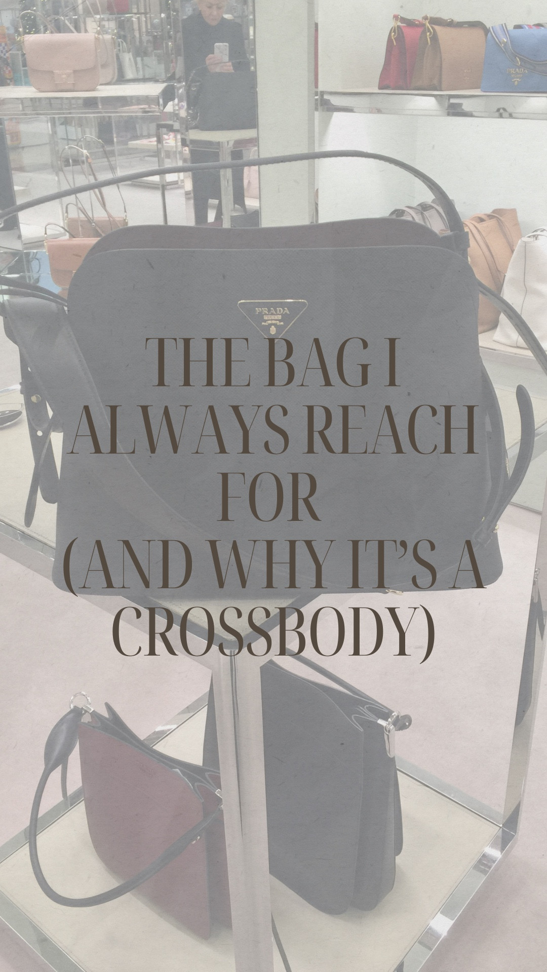 I love a tote for everyday — but when I’m heading out? It’s always a crossbody.

#LTKvlog #LTKOver40 #LTKdayinmylife