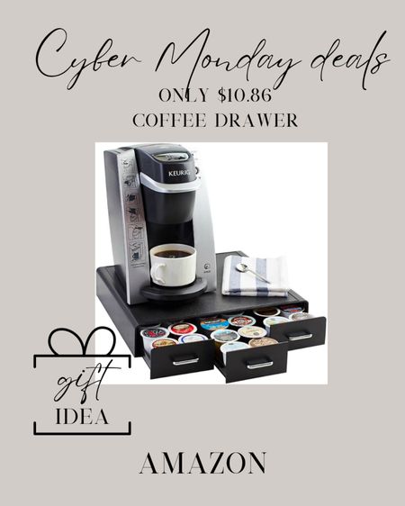 Amazon cyber Monday deal
Coffee drawer 

#LTKGiftGuide #LTKsalealert #LTKCyberweek