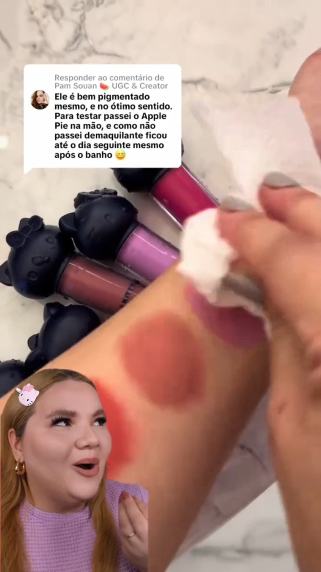 BT Blush Hello Kitty de @linhabrunatavares 

Coffee Shop: paletas de Verão, Inverno e Outono Suave
Friendship: Verão Frio, Inverno Frio e Inverno Brilhante
Apple Pie: vermelho universal
Pink Bow: Inverno Brilhante e Primavera Brilhante
Summer Day: paletas de Primavera e Outono