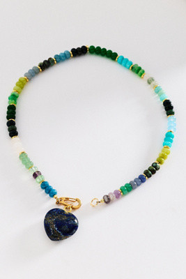 Holst + Lee Gem Heart Necklace | Anthropologie (US)