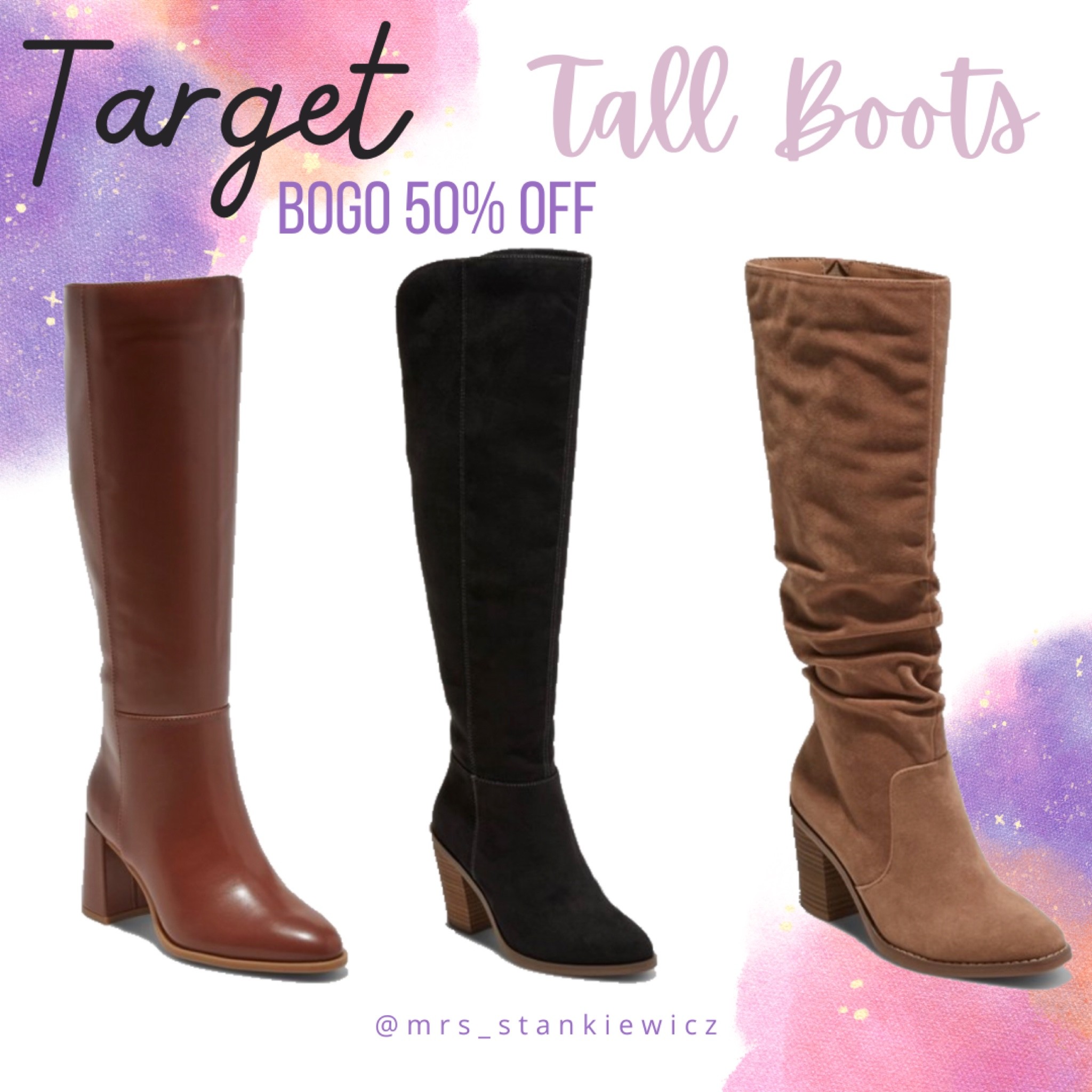 Buy One Get One 50% Off Target Boots for the family. Tall boots

#LTKunder100 #LTKshoecrush #LTKsalealert