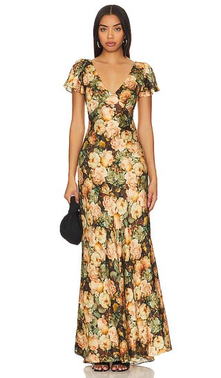 The Flutter Slip Dress in Cottage Cravings | Revolve Clothing (Global)