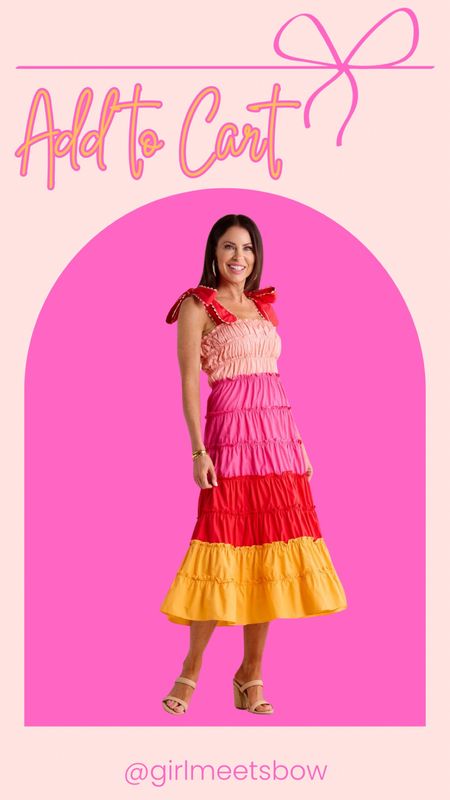 The perfect summer dress! Love the fun colors here- could even dress up for a summer wedding!

#LTKSeasonal #LTKStyleTip #LTKWedding